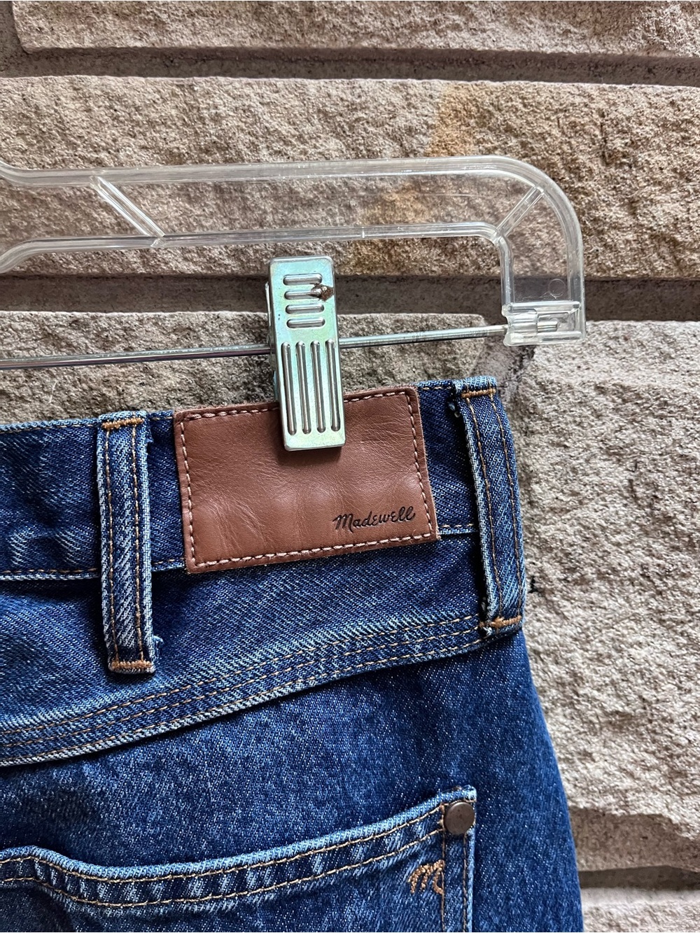 Madewell The Perfect Vintage Jean in Diversey Wash: Retro Stitched Edition 27 - Picture 7 of 11